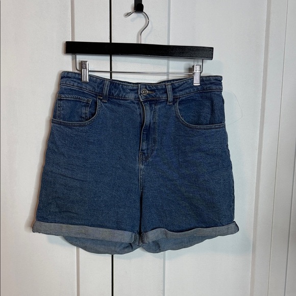 Steve Madden Pants - Steve Madden medium Dark Blue Jean Shorts - rolled cuffed